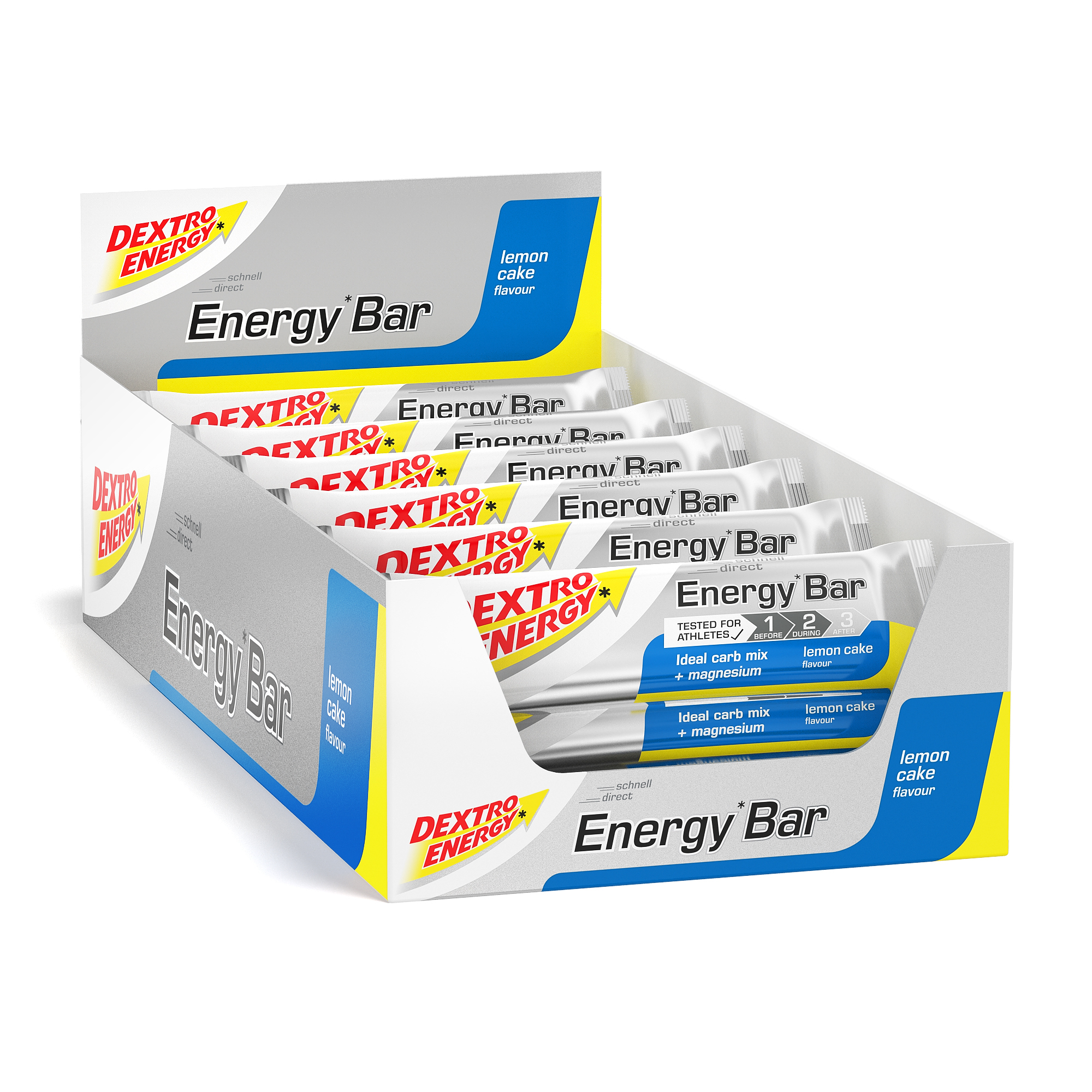 Energy Bar Limón Caja 24 pz