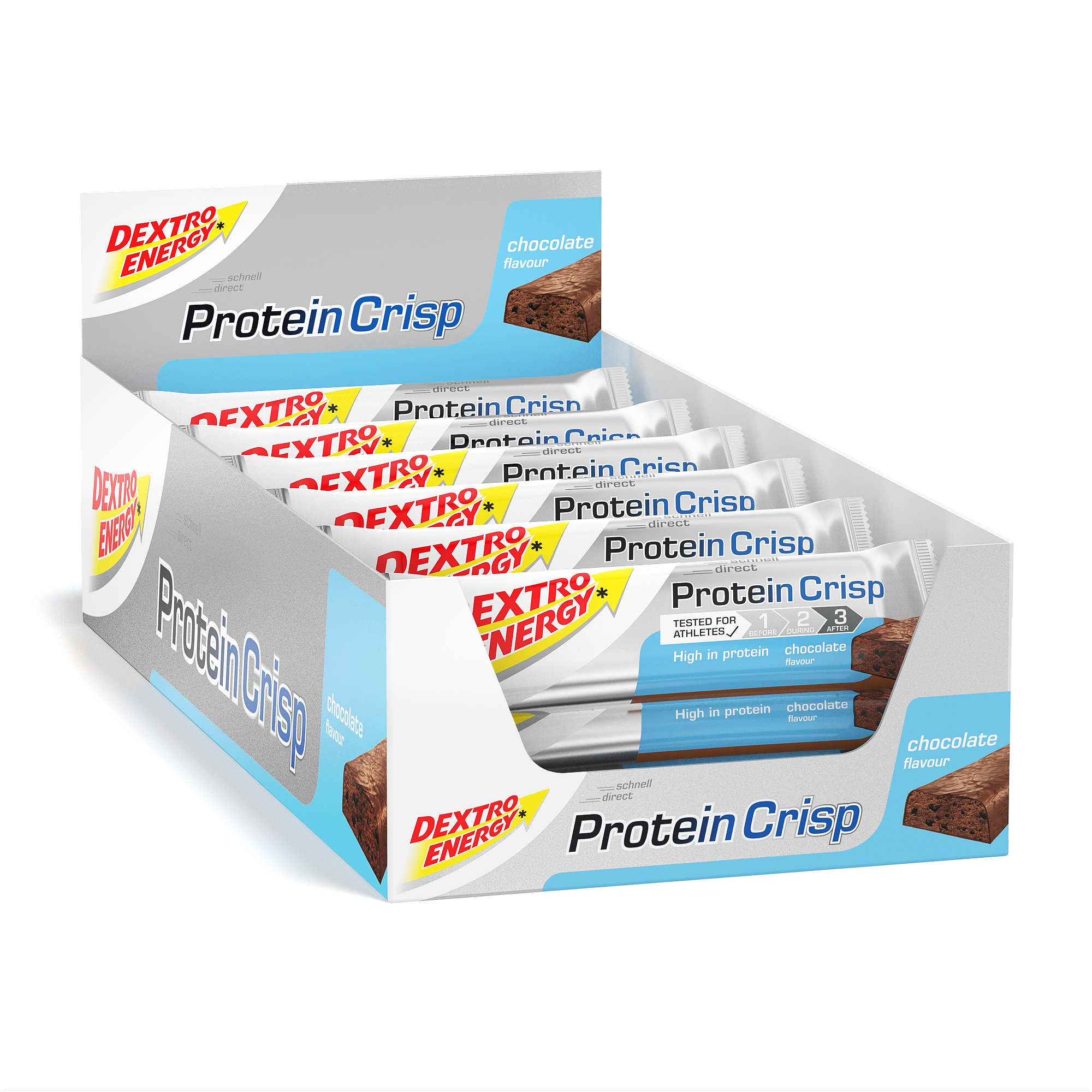 Protein Crisp Chocolate Caja 24 pz